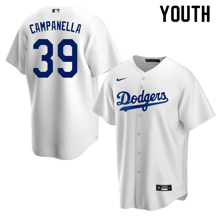 Nike Youth #39 Roy Campanella Los Angeles Dodgers Baseball Jerseys Sale-White